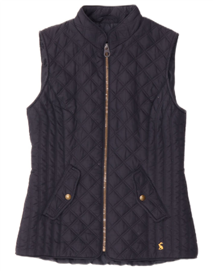 Chaleco acolchado para mujer Joules UK 8 Small Poliéster azul marino