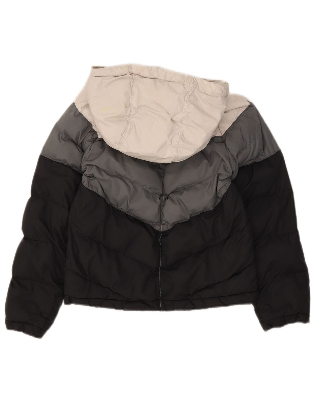 Nike Chaqueta acolchada con capucha para niña de 8 a 9 años, talla pequeña, multicolor