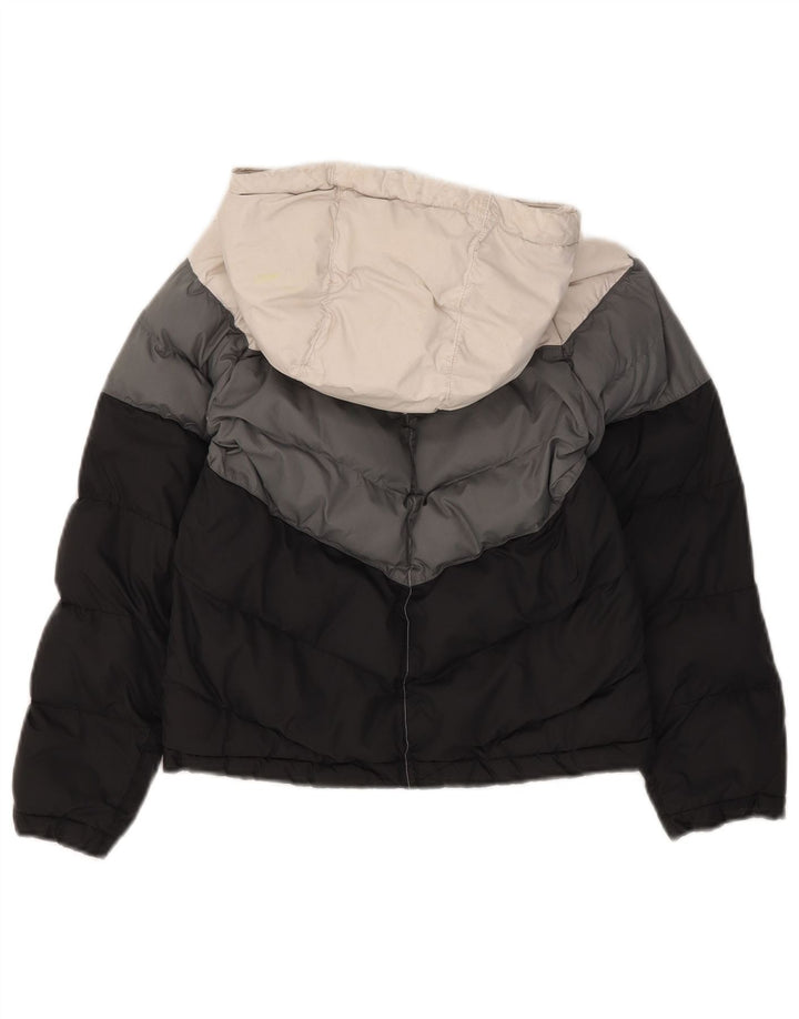 Nike Chaqueta acolchada con capucha para niña de 8 a 9 años, talla pequeña, multicolor