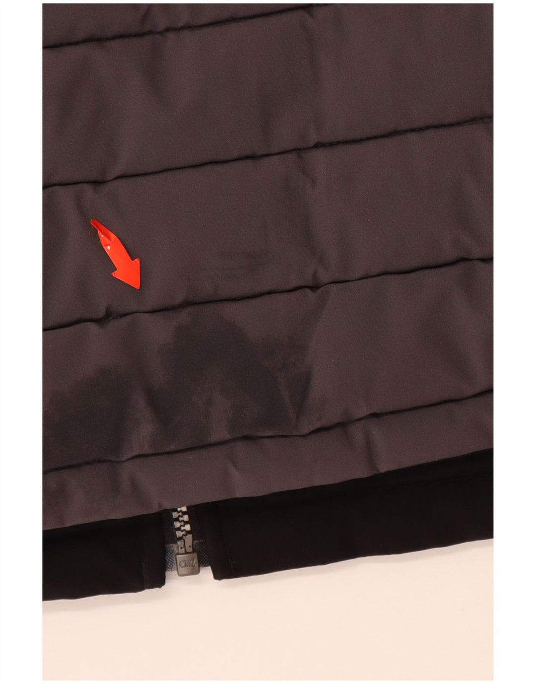 NAUTICA Chaqueta acolchada reversible para hombre UK 40 Large Poliéster negro