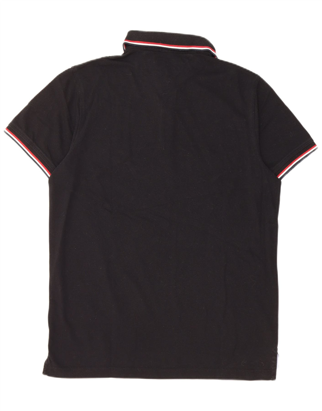 TOMMY HILFIGER Polo Slim Fit para hombre Grande Algodón negro