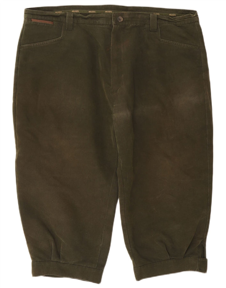 MUSTO Bermudas para Hombre W44 2XL Caqui