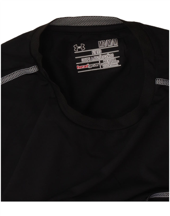 Under Armour Hombre Heat Gear Chaleco Superior Mediano Negro