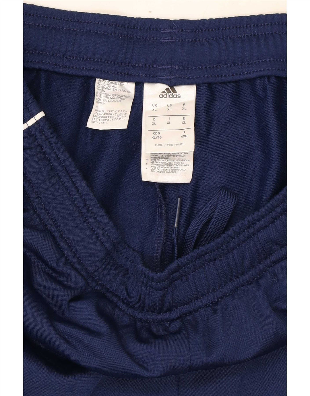 Adidas Hombre Pantalón Chándal Joggers XL Azul Marino Poliéster
