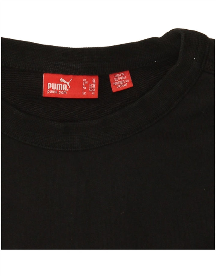 Puma Hombre Sudadera Gráfica Jumper XL Negro