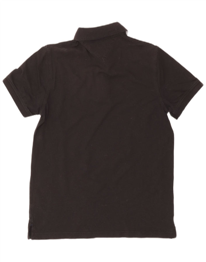 Polo Tommy Hilfiger Hombre Algodón Negro Mediano