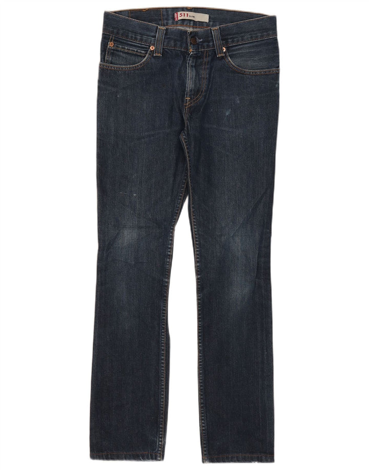 Vaqueros Levi's Mujer 511 Slim W32 L29 Azul Marino