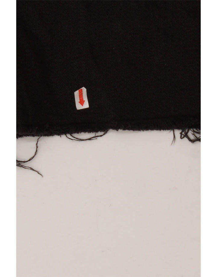 ALL SAINTS Vaqueros rectos Sid para hombre W32 L26 Algodón negro