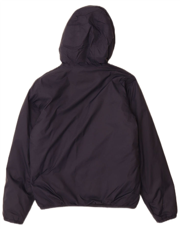 K-Way Chaqueta cortavientos con capucha para niño 11-12 años Azul marino Poliamida