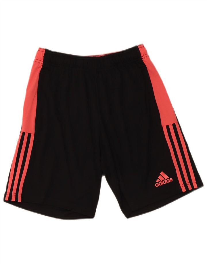 Adidas - Pantalones cortos deportivos para hombre, tamaño pequeño, color negro, poliéster