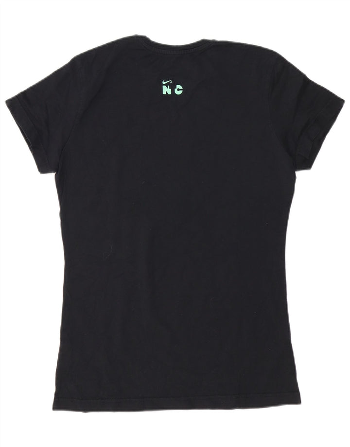 Nike Camiseta para mujer Top UK 12 Medium Negro Algodón