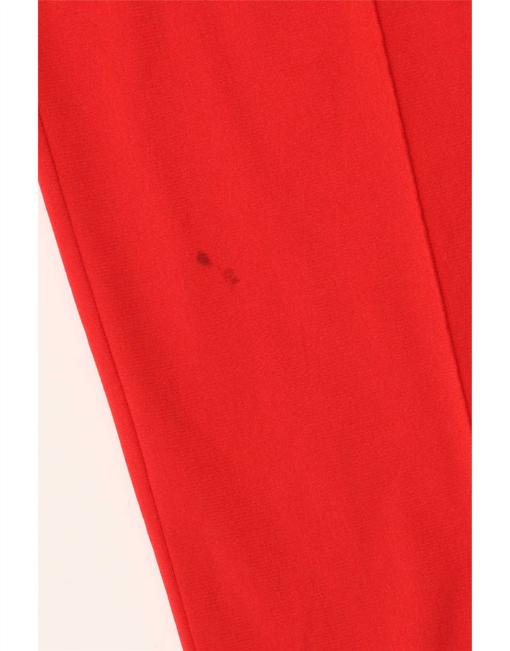 Champion Pantalones de chándal para mujer UK 8 Small Poliéster rojo