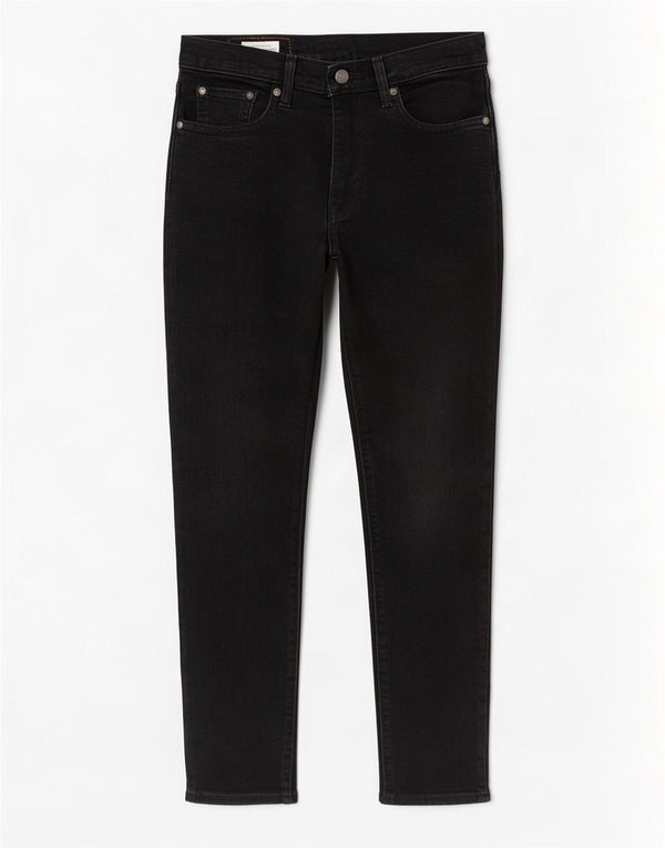 Levi's Hombre 512 Slim Tapered Jeans W29 L30 Algodón Negro
