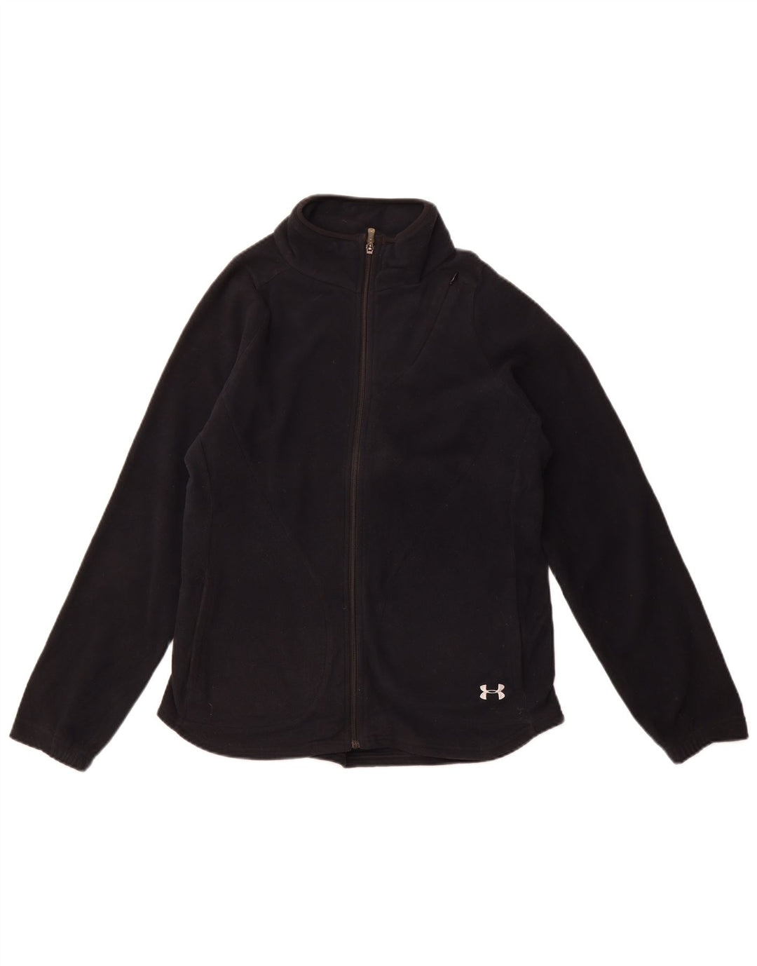 UNDER ARMOUR Chaqueta polar para mujer UK 46 Grande Poliéster negro