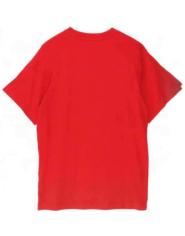Nike Camiseta para hombre Top UK 36/38 Small Rojo Algodón