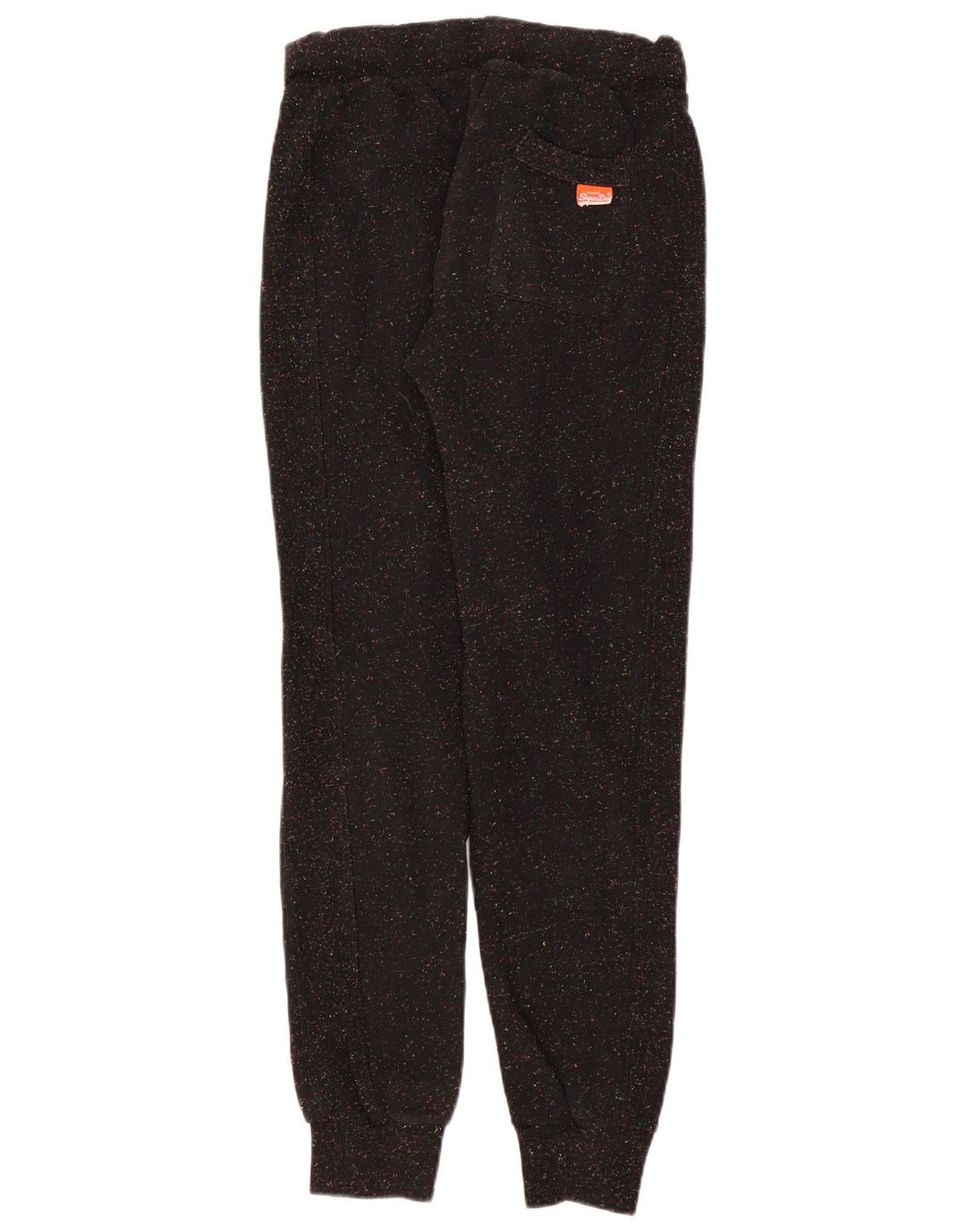 Superdry Mujer Orange Label Chándal Pantalones Joggers UK 40 Medium Negro