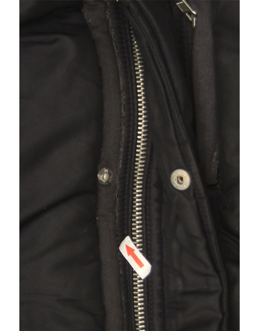 Zara Chaqueta Bomber Con Capucha Para Hombre UK 40 Grande Poliéster Azul Marino