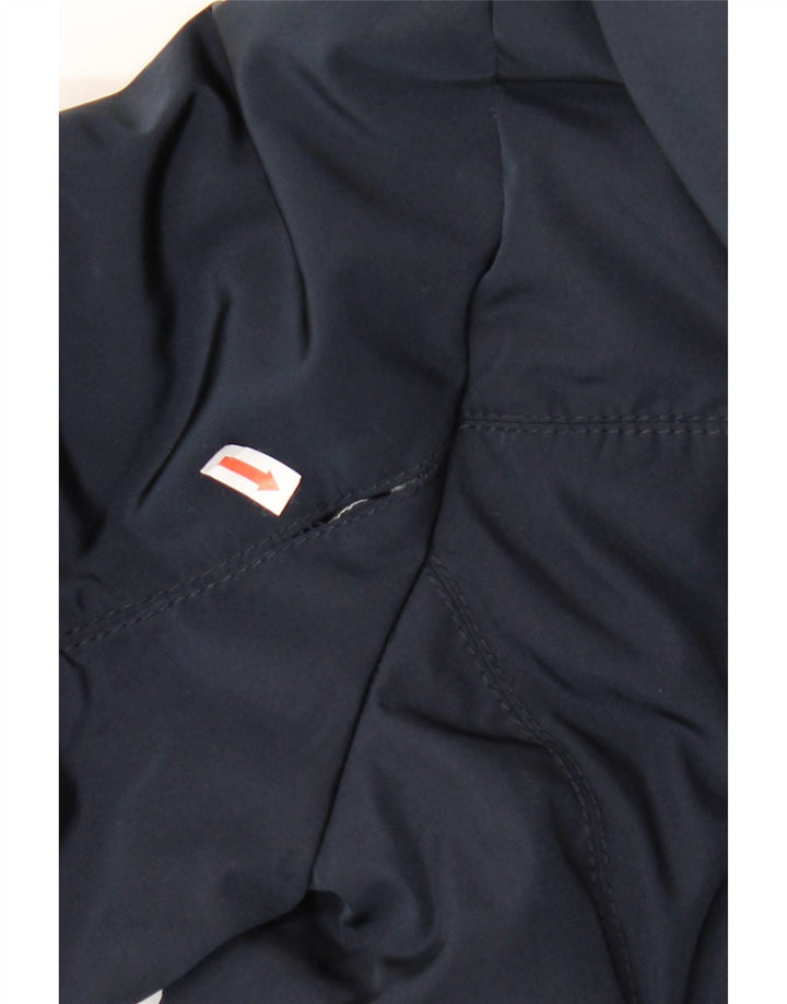 TOMMY HILFIGER Womens Hooded Padded Coat UK 16 Large Navy Blue Polyester Vintage Tommy Hilfiger and Second-Hand Tommy Hilfiger from Messina Hembry 