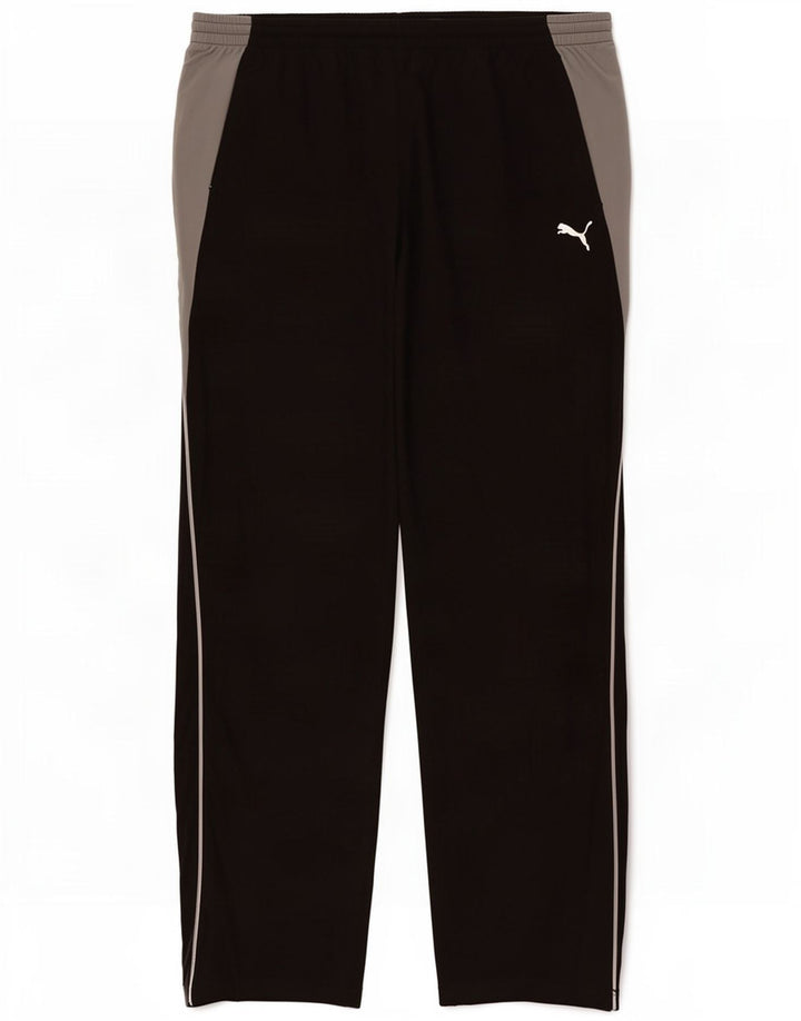 Puma Pantalones De Chándal Hombre XL Negro Colorblock Poliéster
