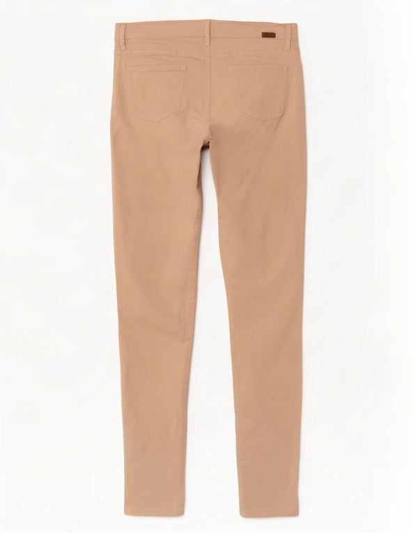 Massimo Dutti Womens Skinny Casual Trousers EU 38 Small W28 L29 Pink Cotton
