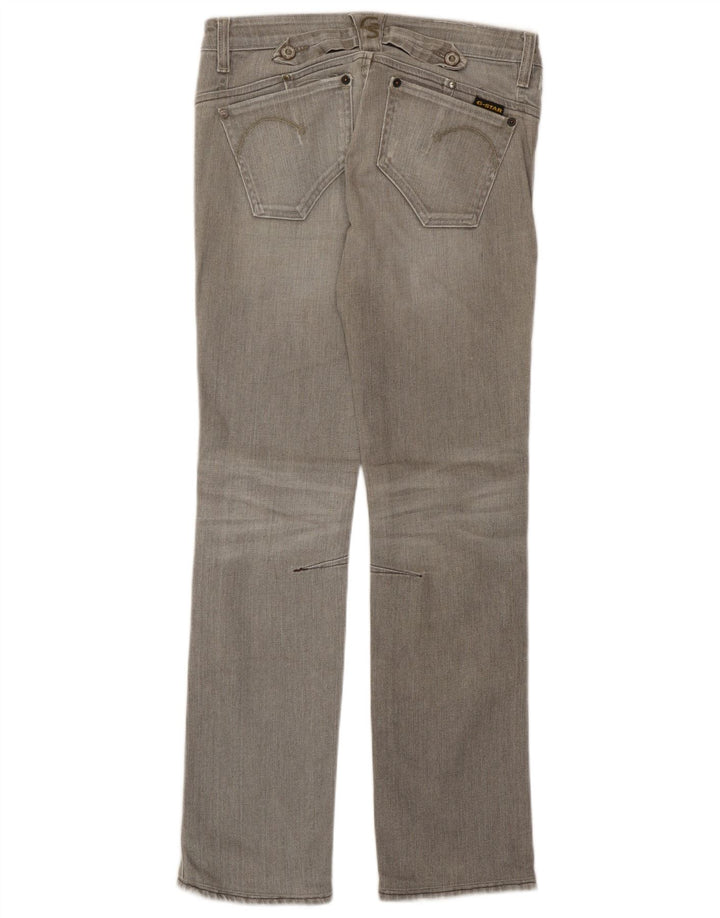 Vaqueros ajustados para mujer G-Star W26 L29 Algodón gris