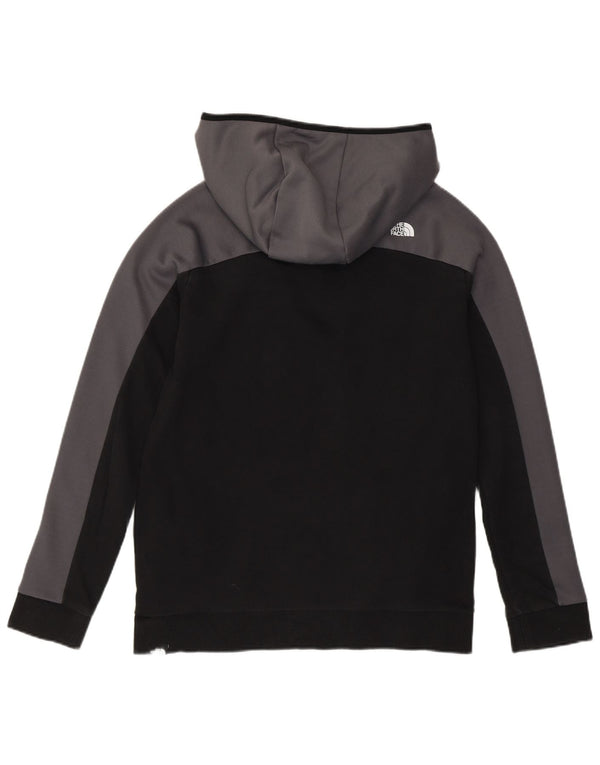 The North Face Sudadera con capucha gráfica para niños 14-15 años XL Negro Colorblock