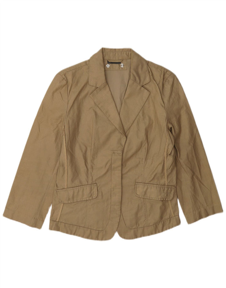 Armani Exchange Chaqueta Blazer para Mujer Reino Unido 44 Marrón Medio