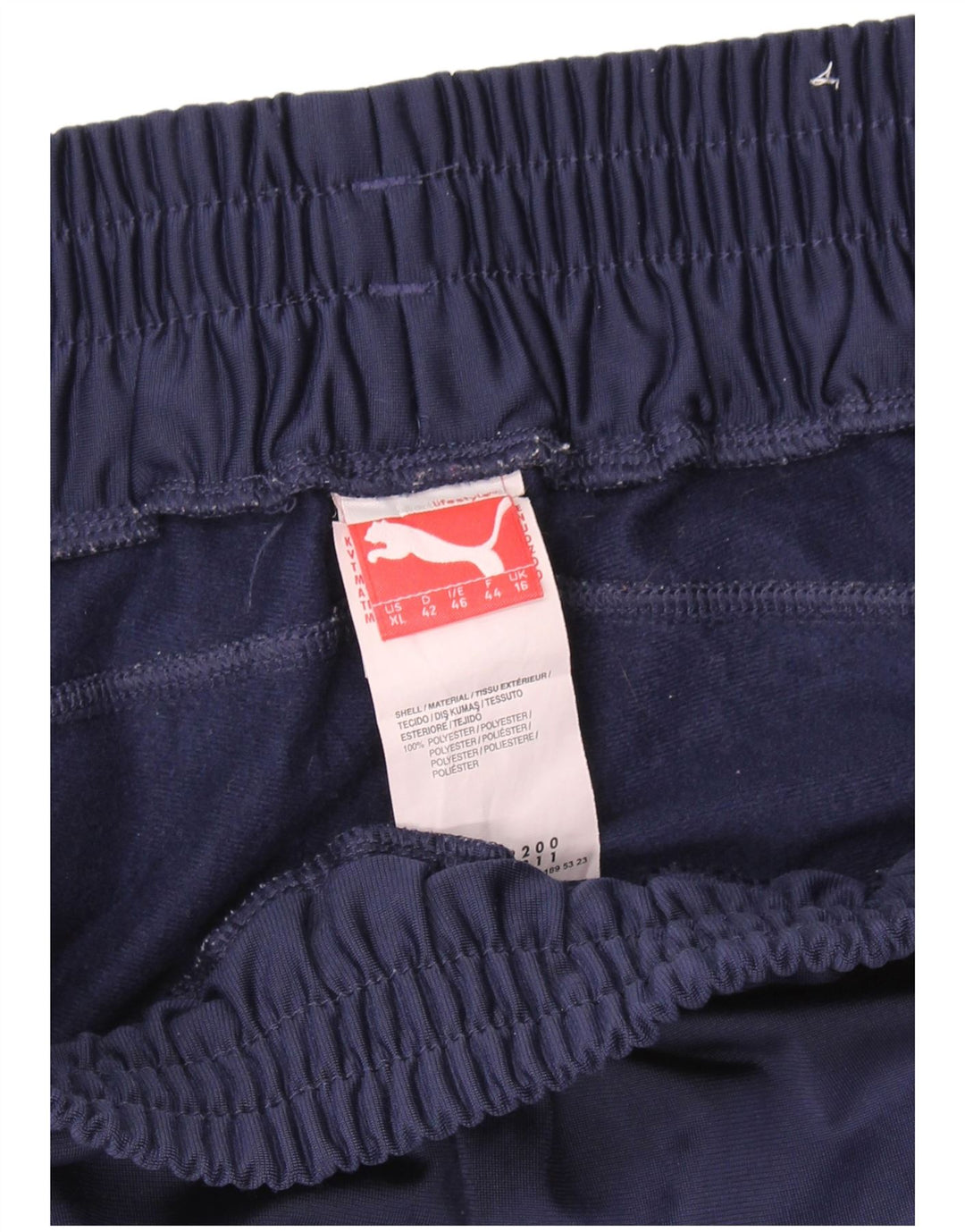 Puma - Pantalones de chándal para mujer, talla 40, talla grande, poliéster, color azul marino