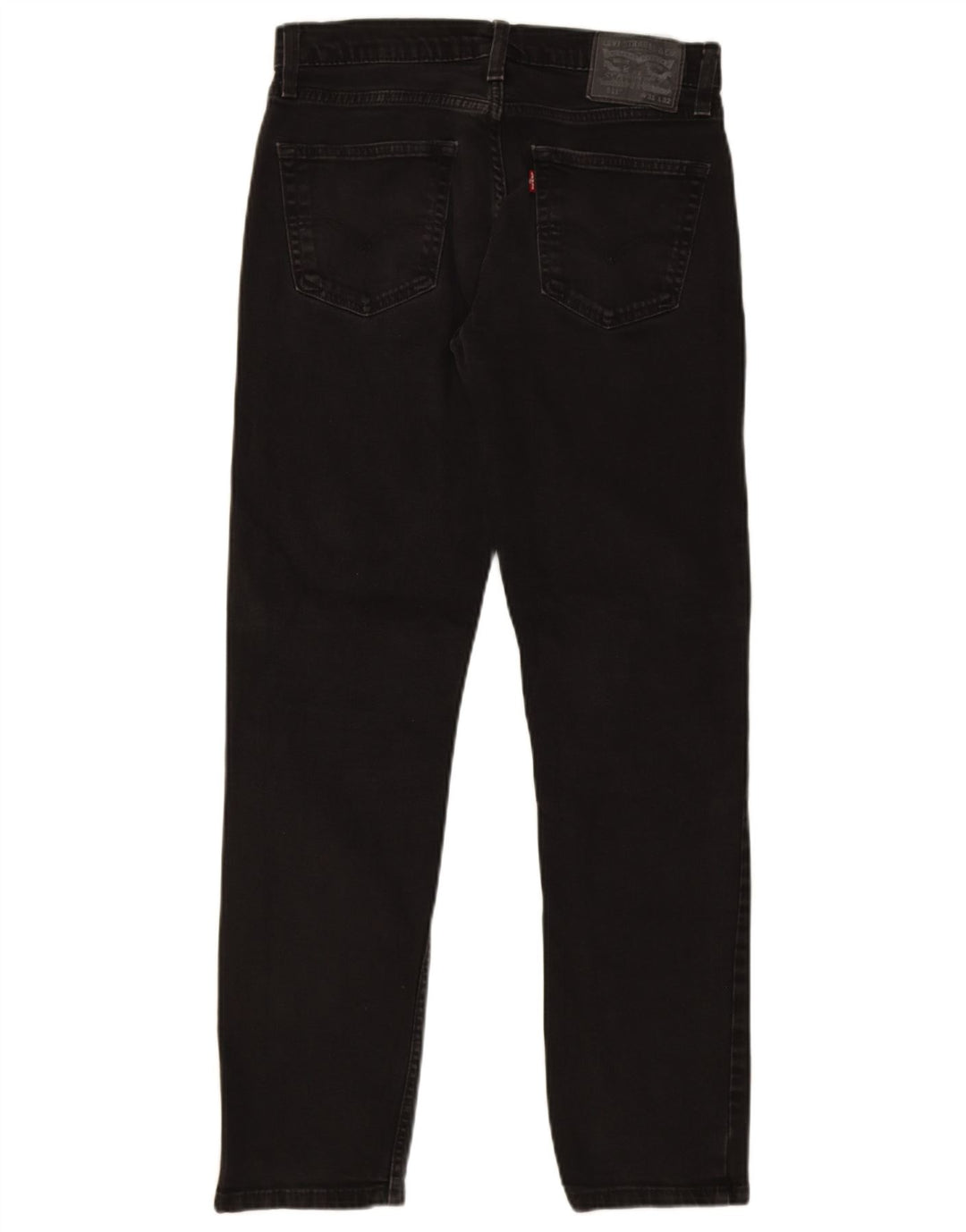 Levi's Hombre 511 Slim Jeans W31 L32 Algodón Negro