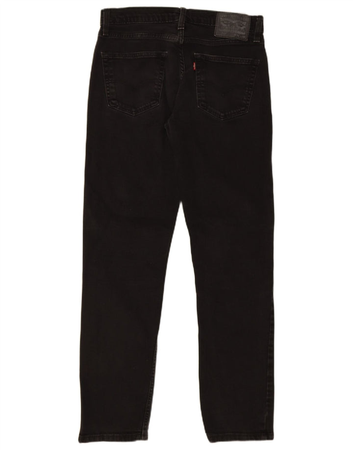 Levi's Hombre 511 Slim Jeans W31 L32 Algodón Negro