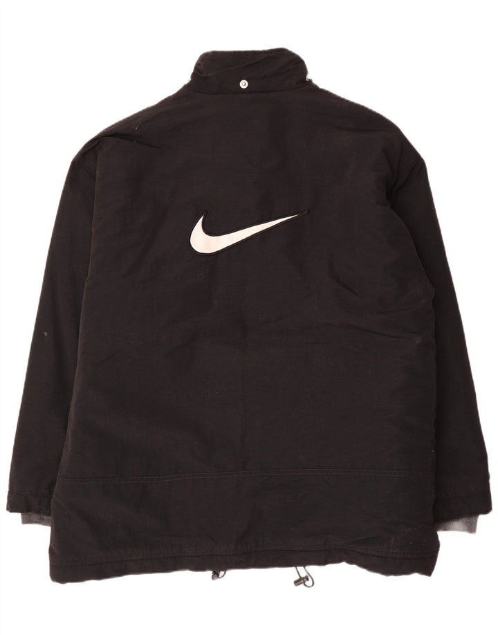 Nike Chaqueta cortavientos para hombre UK 42/44 Large Black Nylon