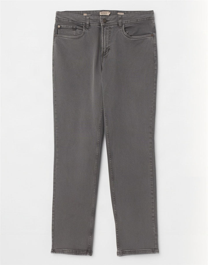 Dack's Jeans ajustados para hombre IT 52 XL W34 L31 Algodón gris