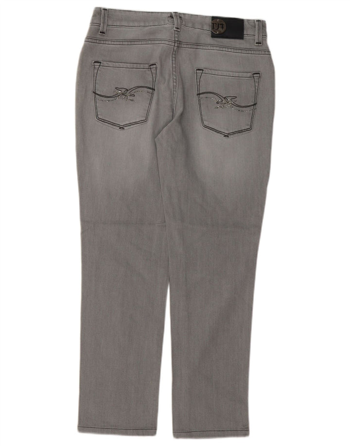 Vaqueros Trussardi Mujer Slim W27 L27 Gris Algodón