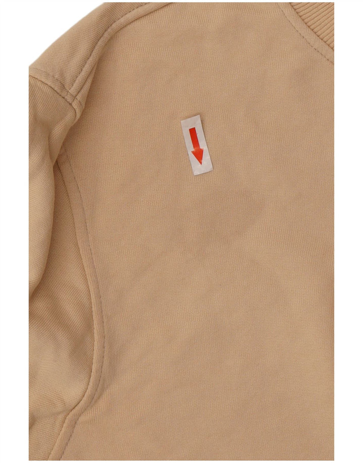 K-Way Hombre Sudadera Jumper Large Beige Algodón