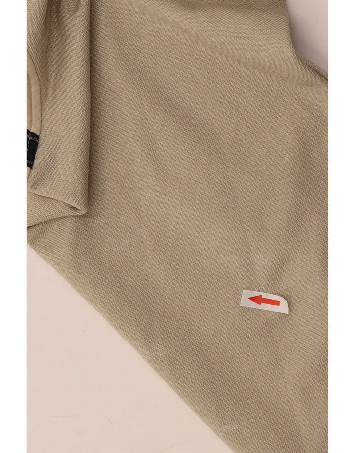 Asics Hombre Chándal Top Chaqueta XL Beige Colorblock