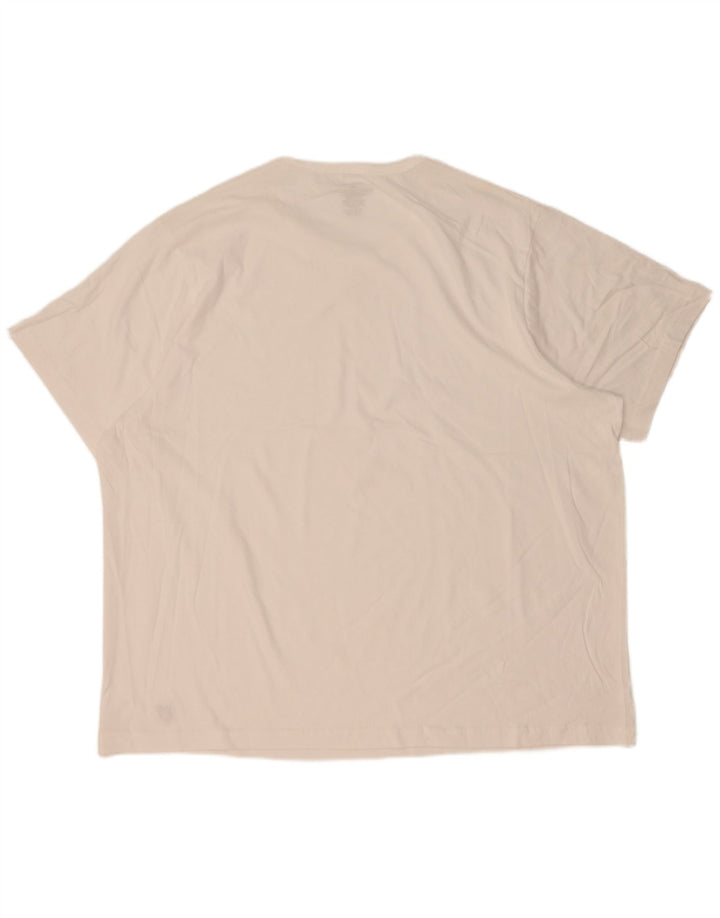 Lyle & Scott Camiseta Hombre Top 4XL Blanco Algodón