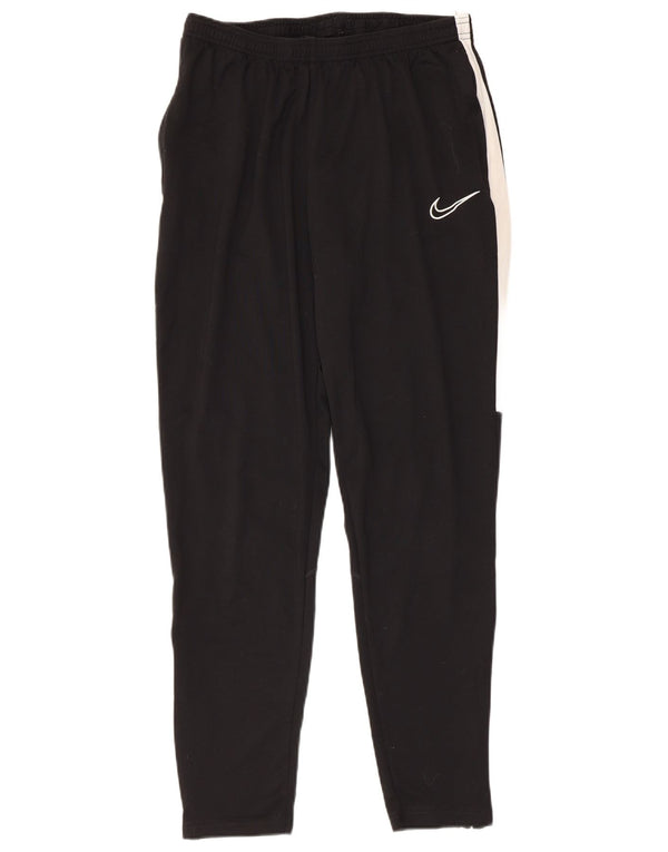 Nike Hombre Dri Fit Pantalones De Chándal Joggers Large Negro Colorblock