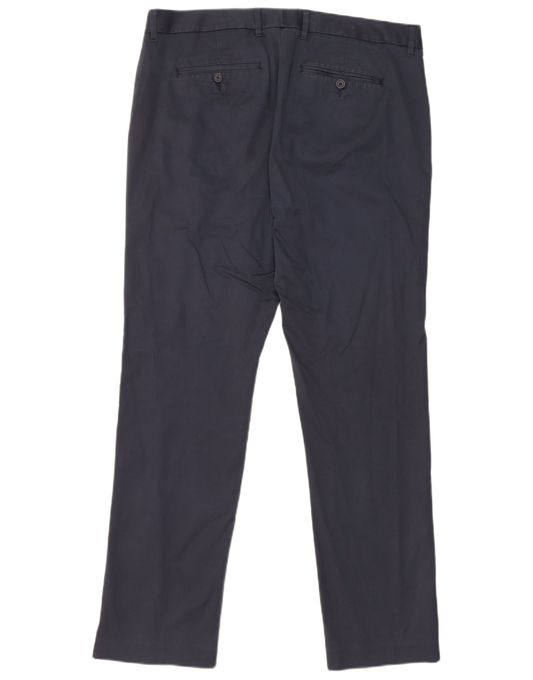 BONOBOS Pantalones chinos rectos Monday para hombre W35 L32 Algodón azul marino