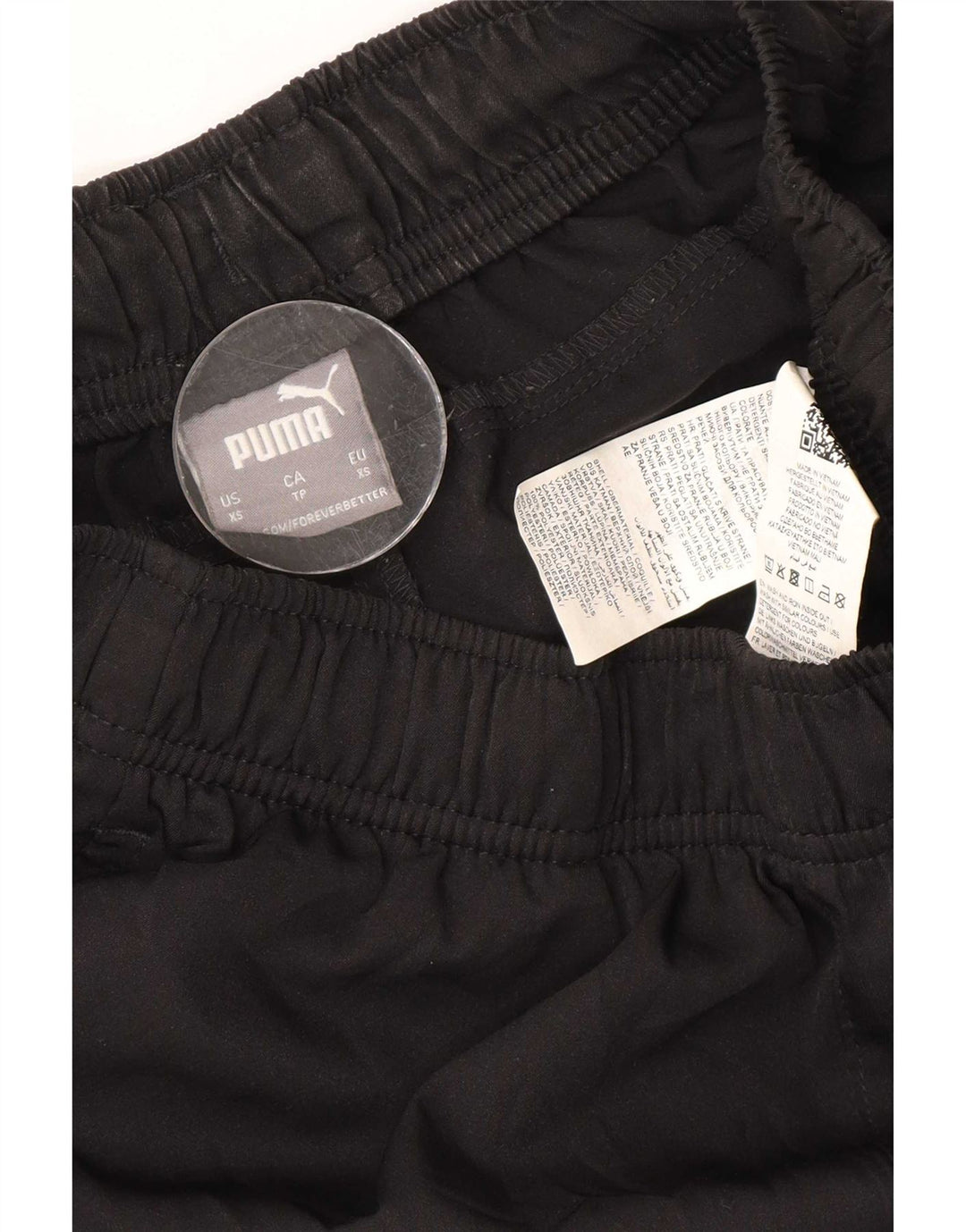 Puma Pantalones cortos deportivos para mujer UK 4 XS Poliéster negro