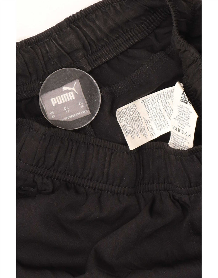 Puma Pantalones cortos deportivos para mujer UK 4 XS Poliéster negro