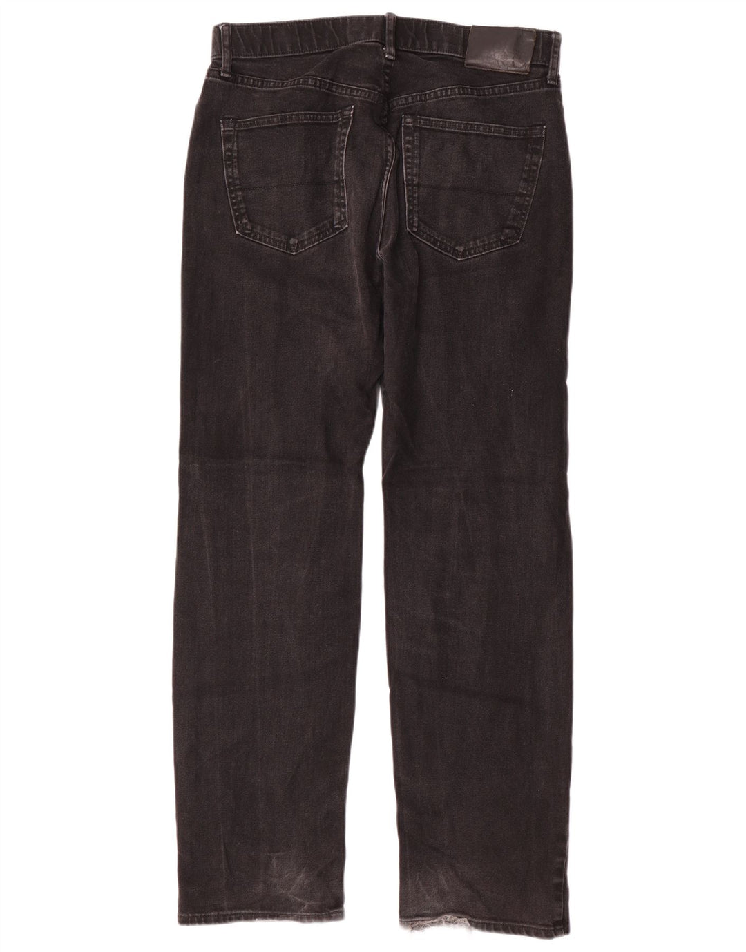 Marks & Spencer Vaqueros rectos regulares para hombre W32 L31 Algodón negro