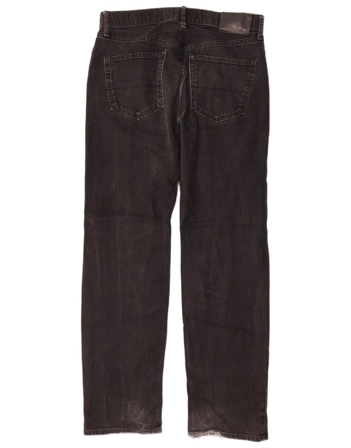 Marks & Spencer Vaqueros rectos regulares para hombre W32 L31 Algodón negro