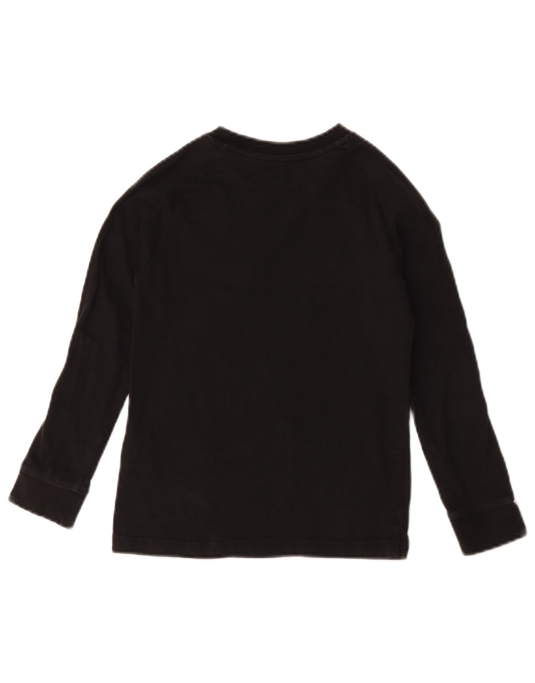 Adidas Camiseta Niño Manga Larga 7-8 Años Negro Algodón