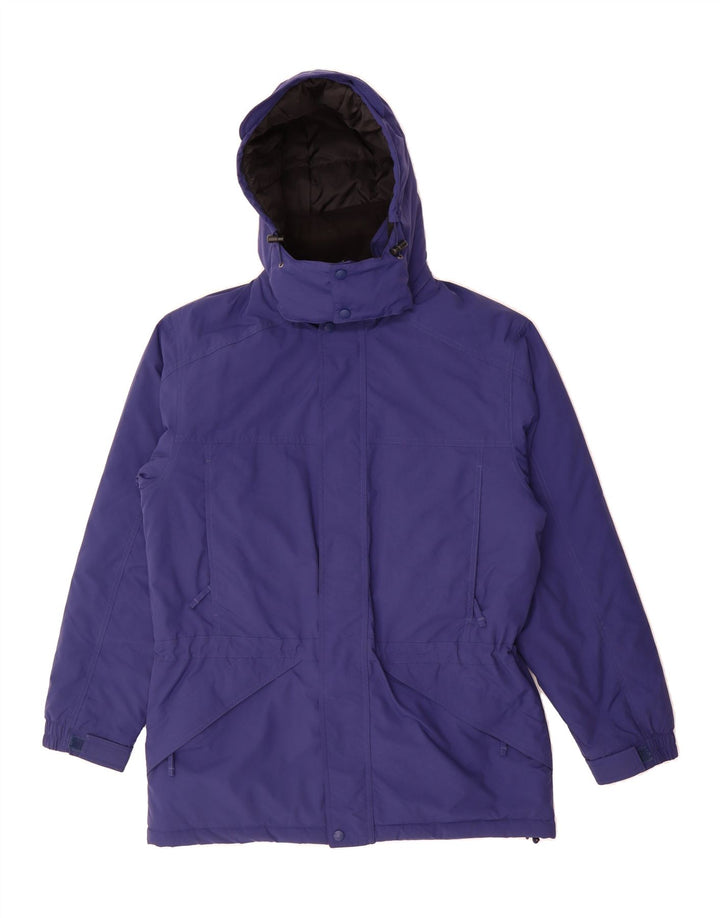 L.L.BEAN Mens Hooded Windbreaker Jacket UK 36 Small Blue Nylon Vintage L.L.Bean and Second-Hand L.L.Bean from Messina Hembry 