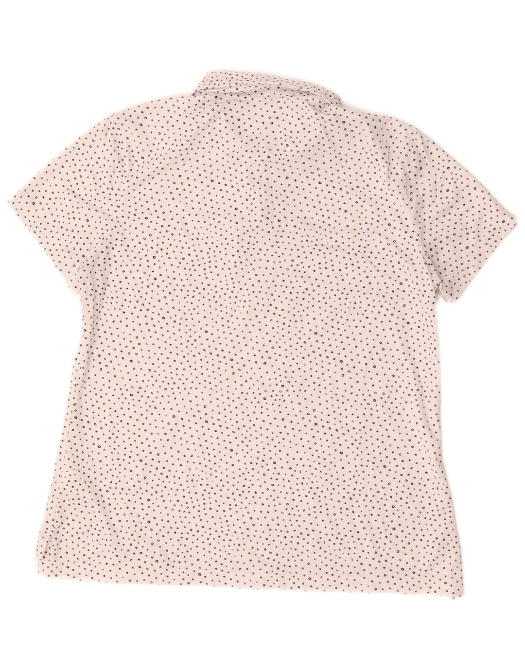 Nike Polo Dri Fit para mujer UK 46 Grande Poliéster con lunares blancos