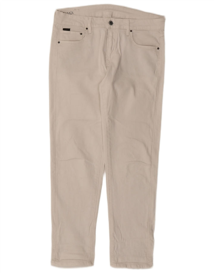 Vaqueros ajustados para mujer G-STAR W29 L29 Algodón blanco