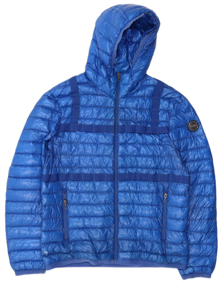 Colmar Chaqueta acolchada con capucha para hombre IT 54 Large Azul Poliéster