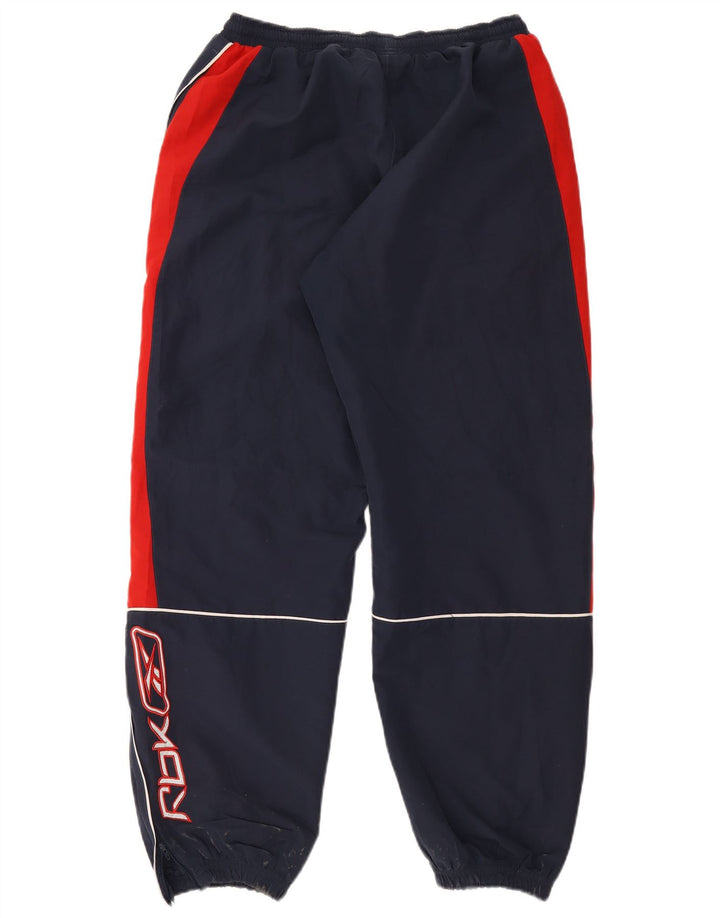 Reebok Pantalón De Chándal Gráfico Joggers Medium Azul Marino Colorblock