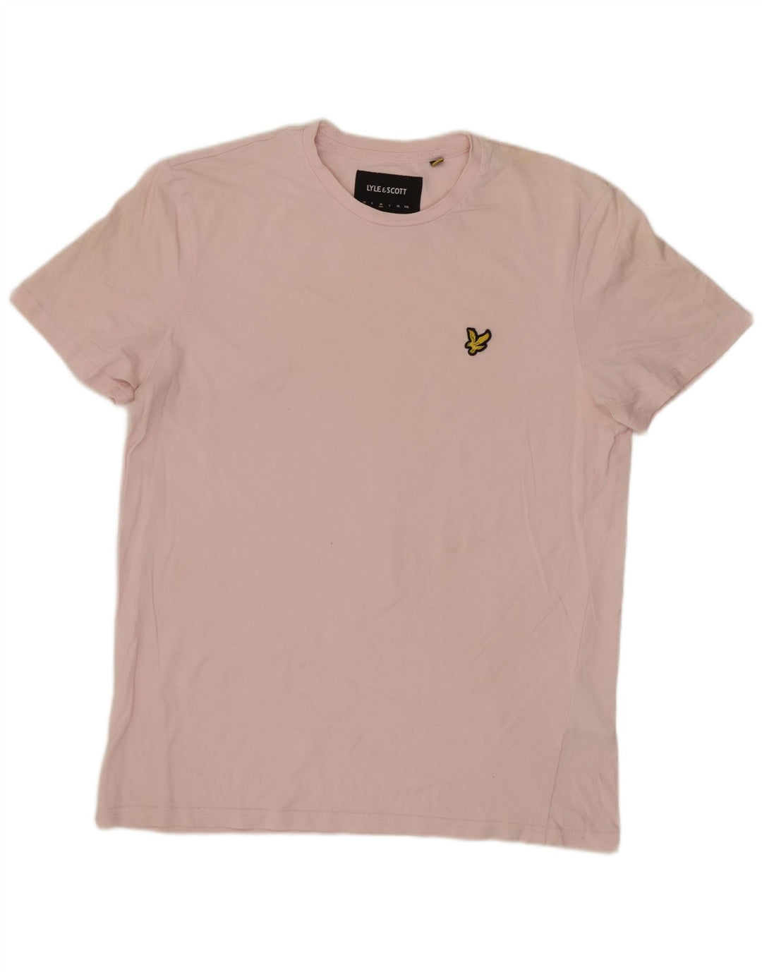 LYLE & SCOTT Camiseta para hombre Top Medium Pink Cotton