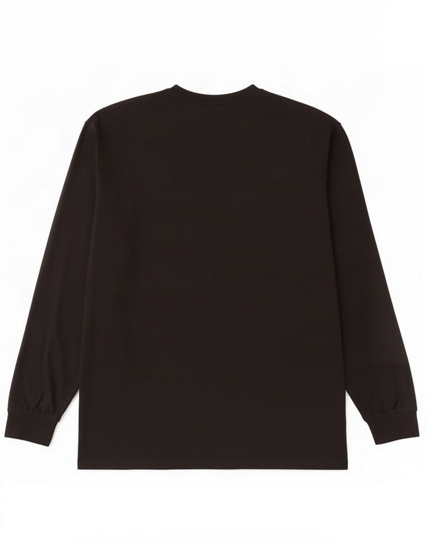 Vans Hombre Classic Fit Graphic Top Manga Larga XL Algodón Negro